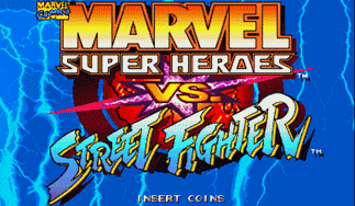 超级漫画英雄对街头霸王