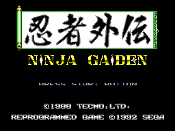 忍者龙剑传(欧美)