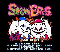 雪人兄弟(无敌、无限跳、无限射程，玩家双控)