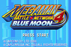 (美国)（洛克人战斗网络EXE4-蓝月亮）A·RPG