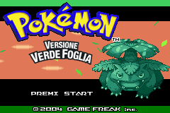 (意大利)（口袋妖怪-叶绿）RPG