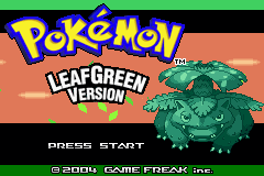 (欧洲)（口袋妖怪-叶绿）RPG