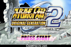 (日本）（超级机器人大战-原创世纪OG2）SLG