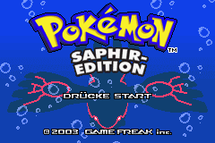 (德国)（口袋妖怪-蓝宝石）RPG