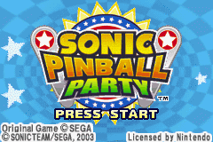 (美国)（2合1索尼克大冒险和索尼克弹珠球）