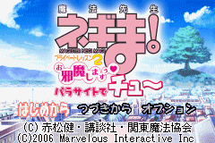 (日本）（魔法老师涅吉!私人授课2）