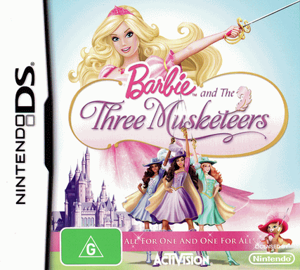 4382 - 芭比娃娃和三剑客