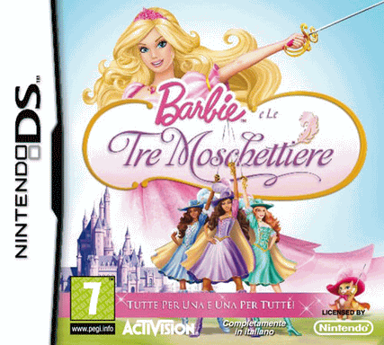 4477 - 芭比娃娃和三剑客