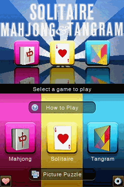 三合一：七巧板、麻将、纸牌